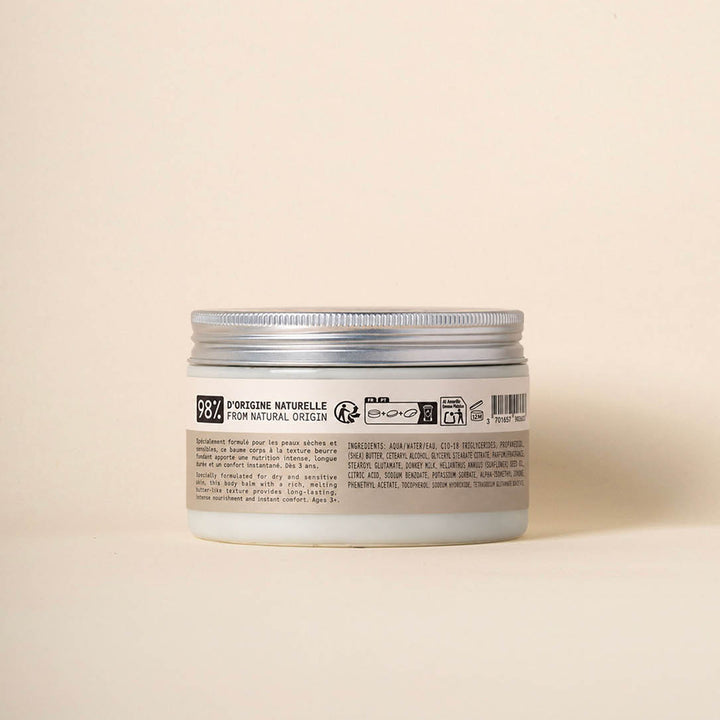 Packshot de dos Baume Corps Ultra-Nourrissant au Lait d’Ânesse – 250 ml | La Maison du Savon de Marseille