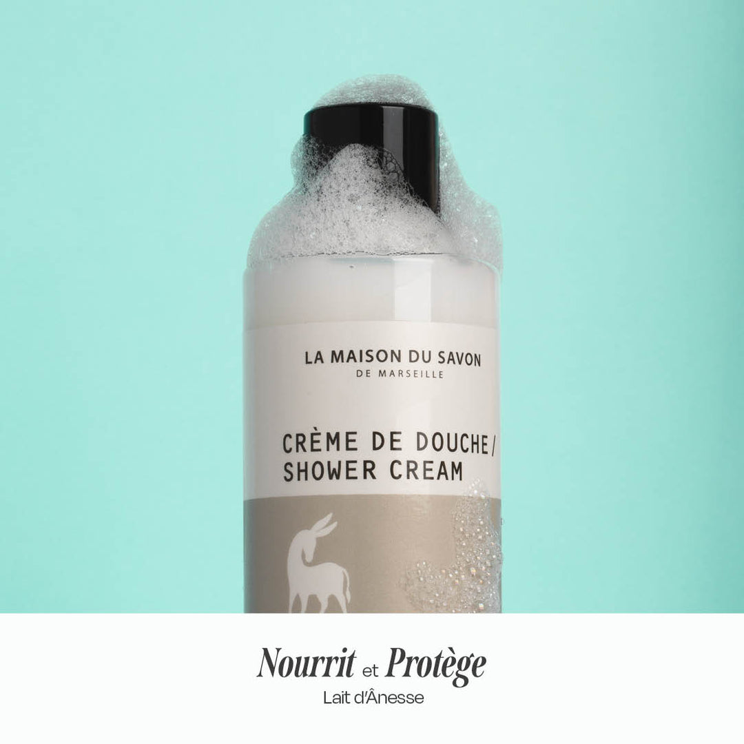 Vorteile der pflegenden Duschcreme mit Eselsmilch – 250 ml | La Maison du Savon de Marseille
