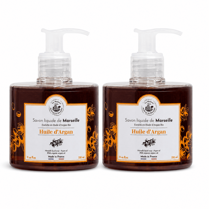 Duo de Savons Liquides à l’Argan 330ml
