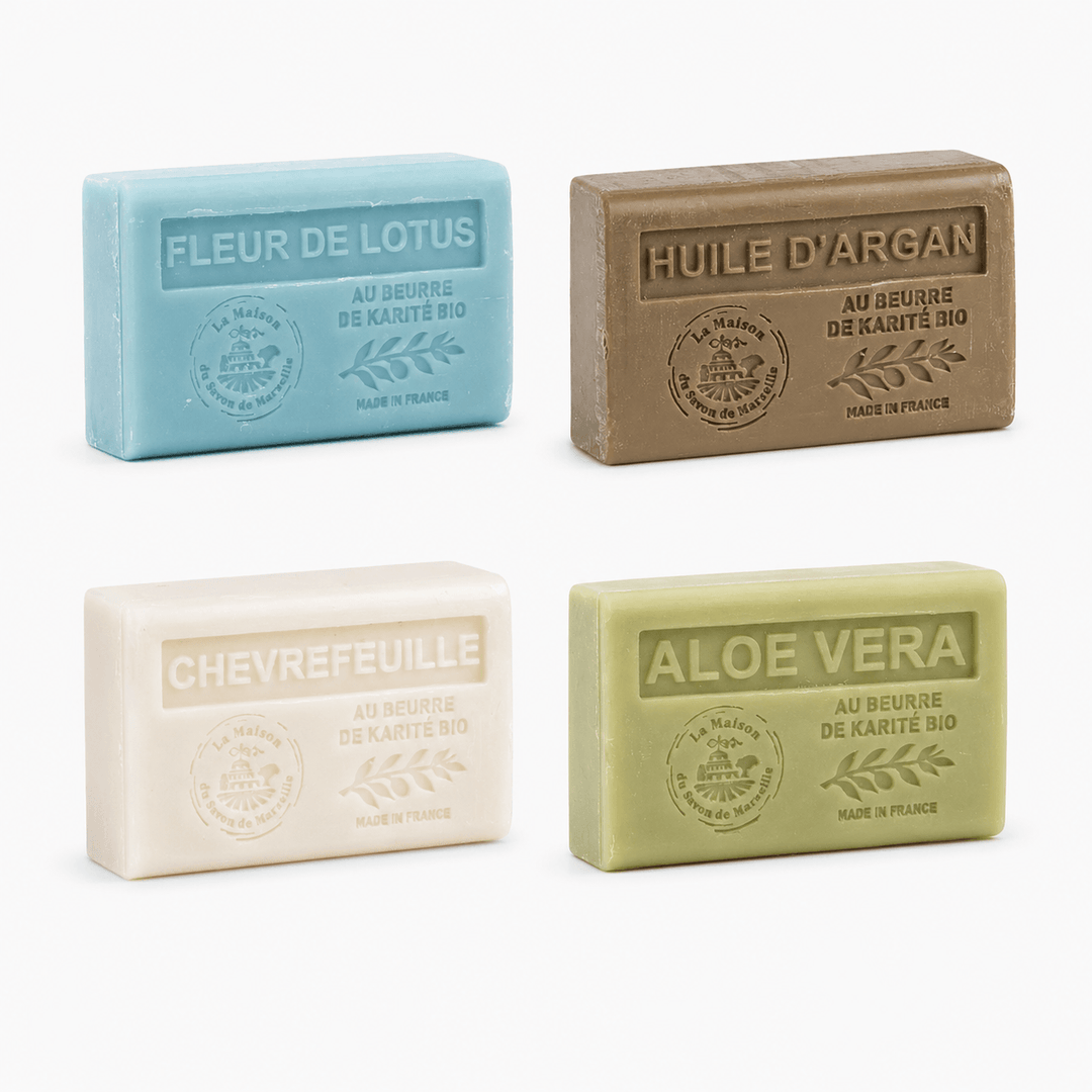 Pack Jardin Sensoriel – 4 Savons Parfumés 125g