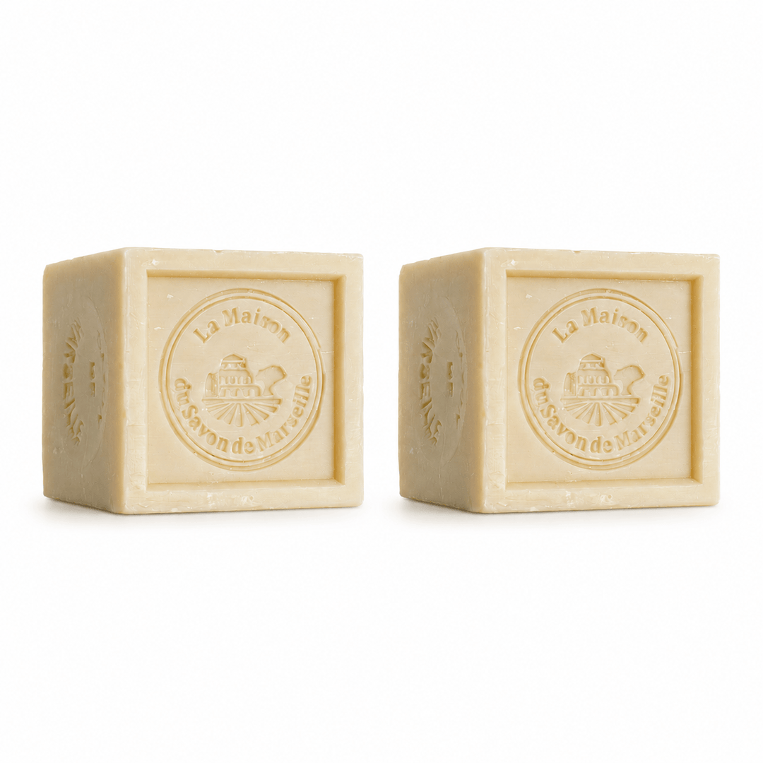 Duo de Cubes de Savon de Marseille Végétal 600g