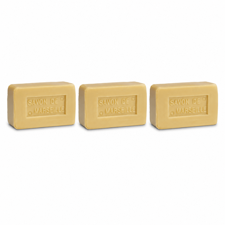 Trio de Savonnettes de Marseille Blanches