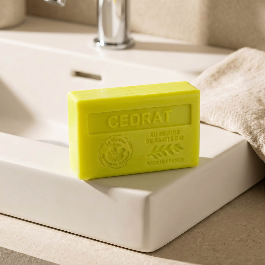 Savon solide parfumé Cédrat | La Maison du Savon de Marseille