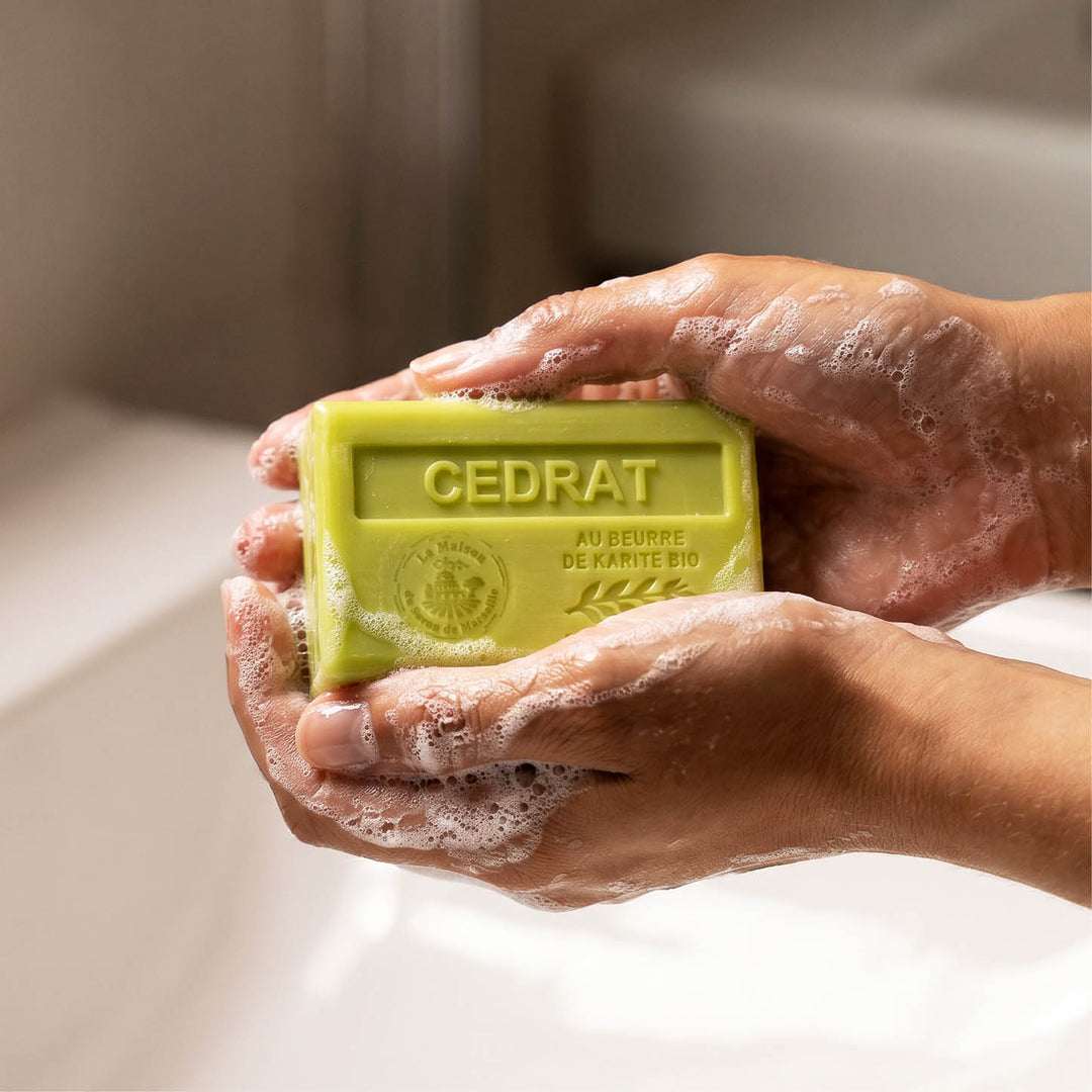 Savon solide parfumé Cédrat | La Maison du Savon de Marseille