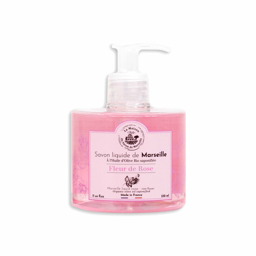 Flüssigseife aus Marseille – Rose 300 ml | La Maison du Savon de Marseille