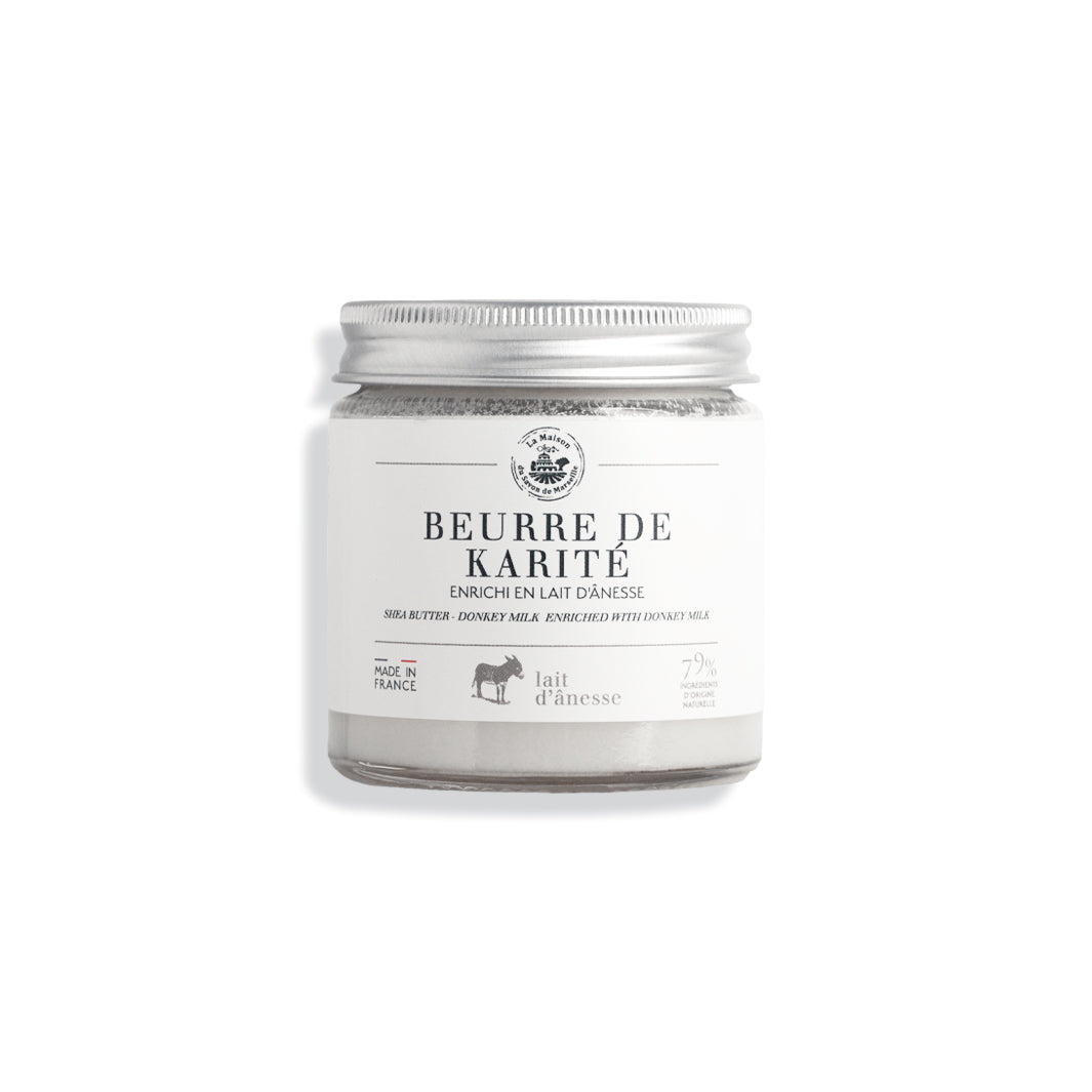 Beurre de karité pour le corps et les cheveux - Ânesse 120ml