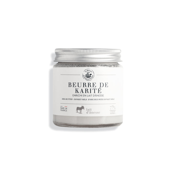 Beurre de karité pour le corps et les cheveux - Ânesse 120ml