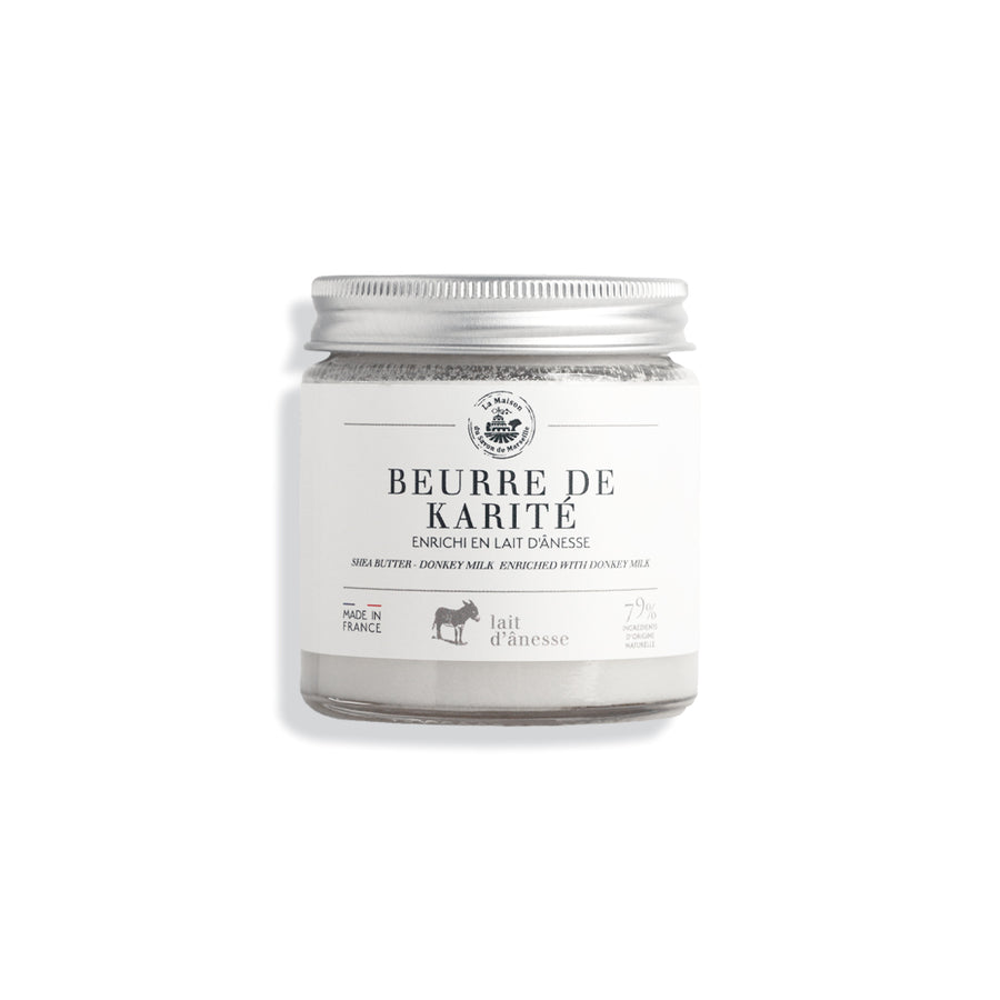 Beurre de karité pour le corps et les cheveux - Ânesse 120ml