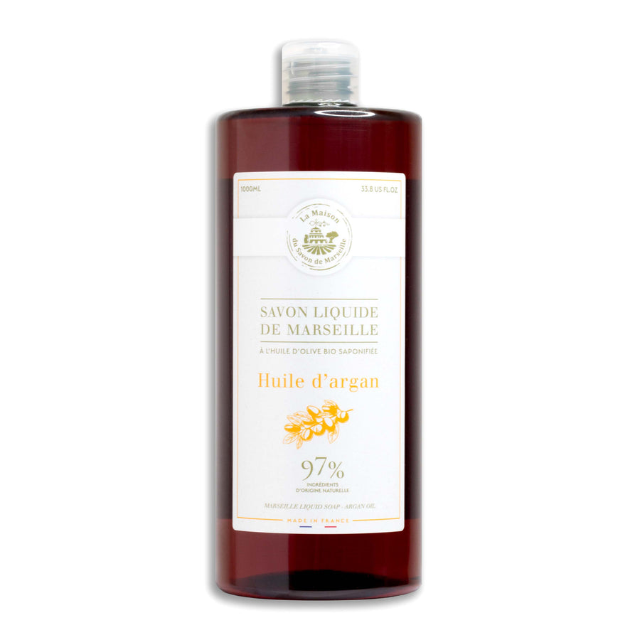 Nachfüllpackung Flüssigseife aus Marseille – Arganöl 1 l | La Maison du Savon de Marseille