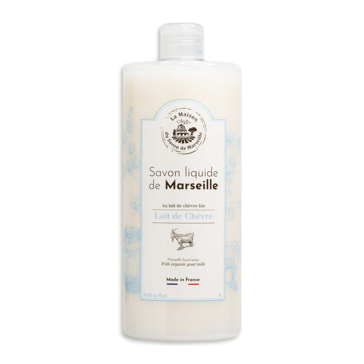 Nachfüllpackung Flüssigseife aus Marseille – Bio-Ziegenmilch 1 l | La Maison du Savon de Marseille