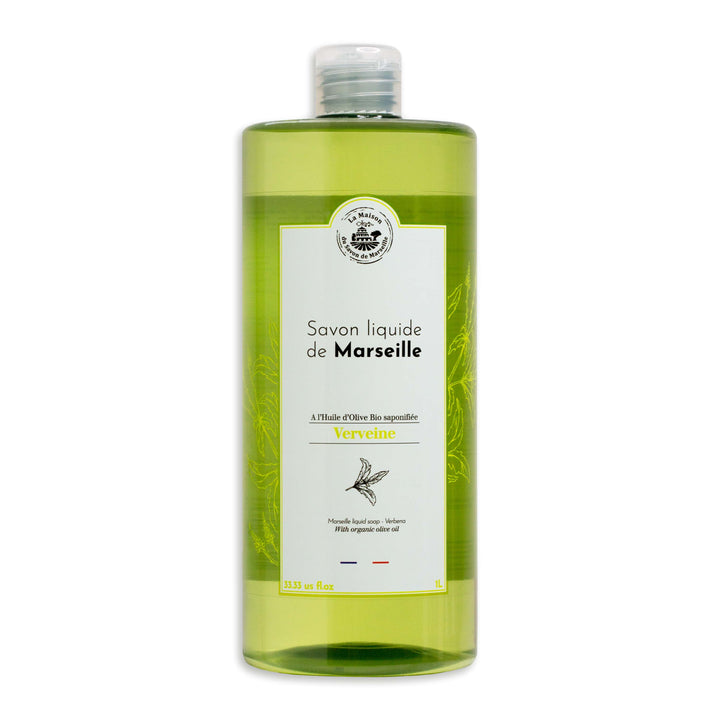 Nachfüllpackung Flüssigseife aus Marseille – Eisenkraut 1 l | La Maison du Savon de Marseille