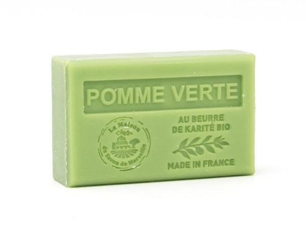 Savon solide parfumé bio - Pomme verte 125g