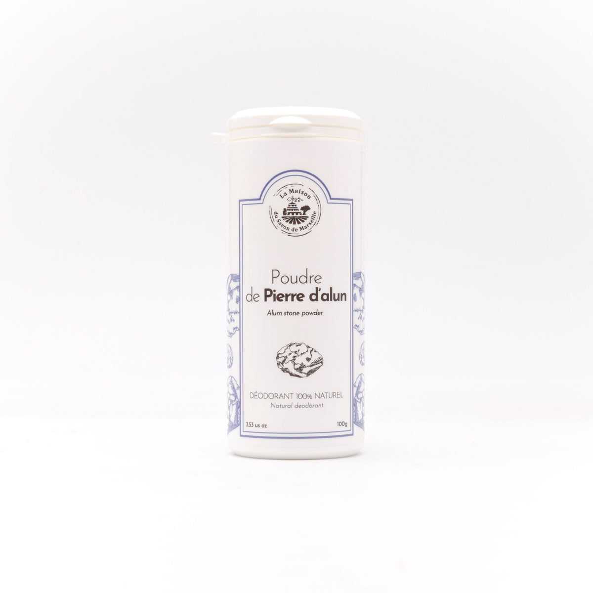 Pierre D'Alun En Poudre 500g - Déodorant Naturel Anti-transpirant - Soin Corps Et Visage DIY