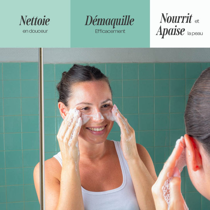 Benefits of Gentle Donkey Milk Cleanser and Makeup Remover – 60 g | La Maison du Savon de Marseille