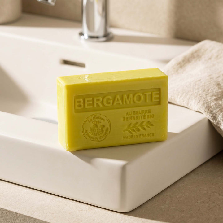 Savon solide parfumé Bergamote | La Maison du Savon de Marseille