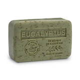Savon solide parfumé au Eucalyptus - Au beurre de karité bio 250g (filmé)