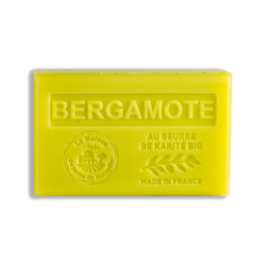 Savon solide parfumé Bergamote - Au beurre de karité bio 125g