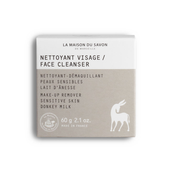 Nettoyant-Démaquillant Douceur 60g au Lait d'Ânesse | La Maison du Savon de Marseille
