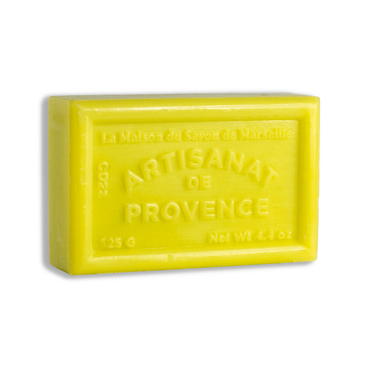 Savon solide parfumé Cédrat - Au beurre de karité bio 125g