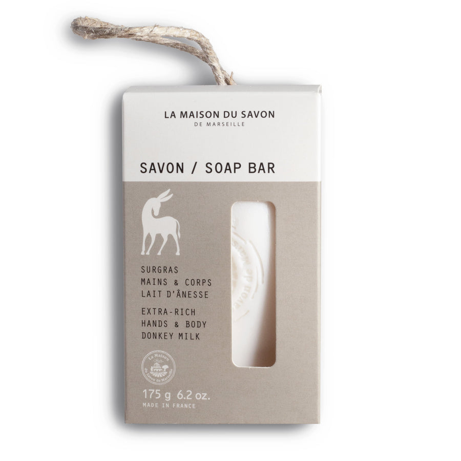 Rückfettende Seife 175 g mit Eselsmilch | Die Maison du Savon de Marseille