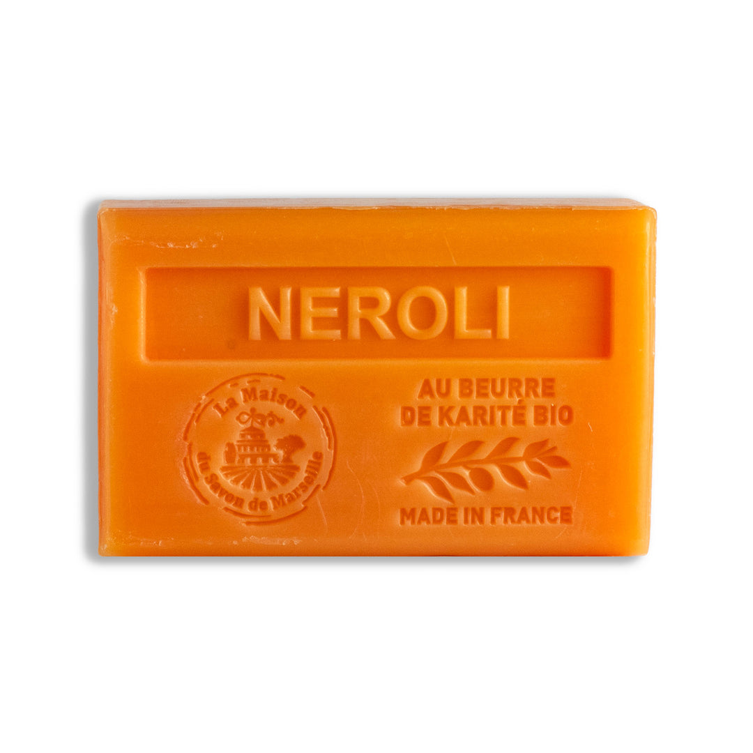 Savon solide parfumé Néroli - Au beurre de karité bio 125g
