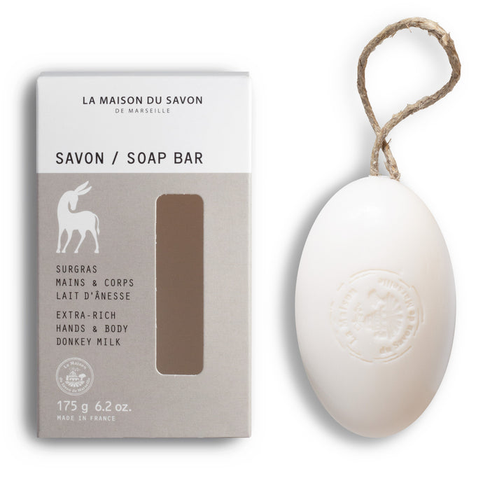 Rückfettende Seife 175 g mit Eselsmilch | Die Maison du Savon de Marseille