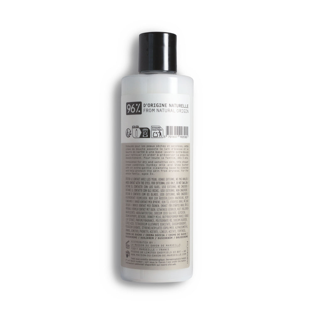 Pflegende Duschcreme 250 ml mit Eselsmilch | La Maison du Savon de Marseille