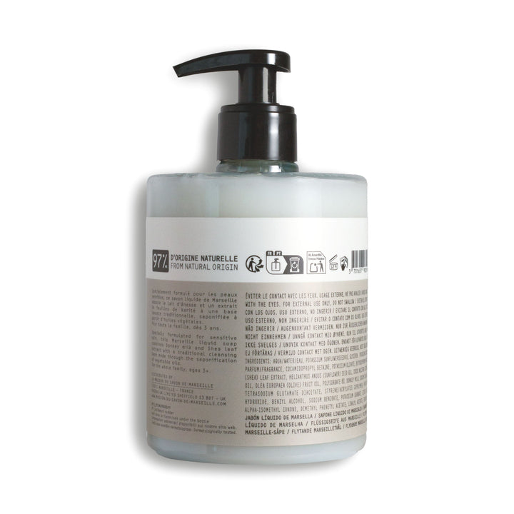 Extra-milde Flüssigseife aus Marseille, 500 ml, mit Eselsmilch | Die Maison du Savon de Marseille