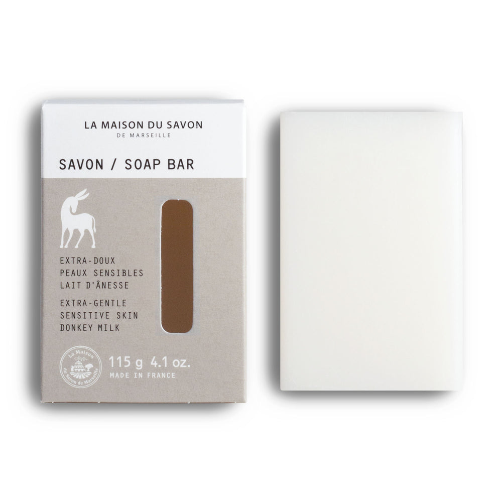 Extra-milde Seife 115 g mit Eselsmilch | Die Maison du Savon de Marseille