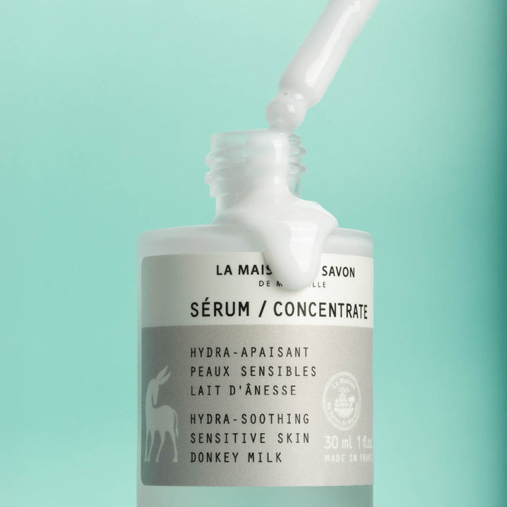 Hydra-Soothing Donkey Milk Face Serum – 30 ml | La Maison du Savon de Marseille