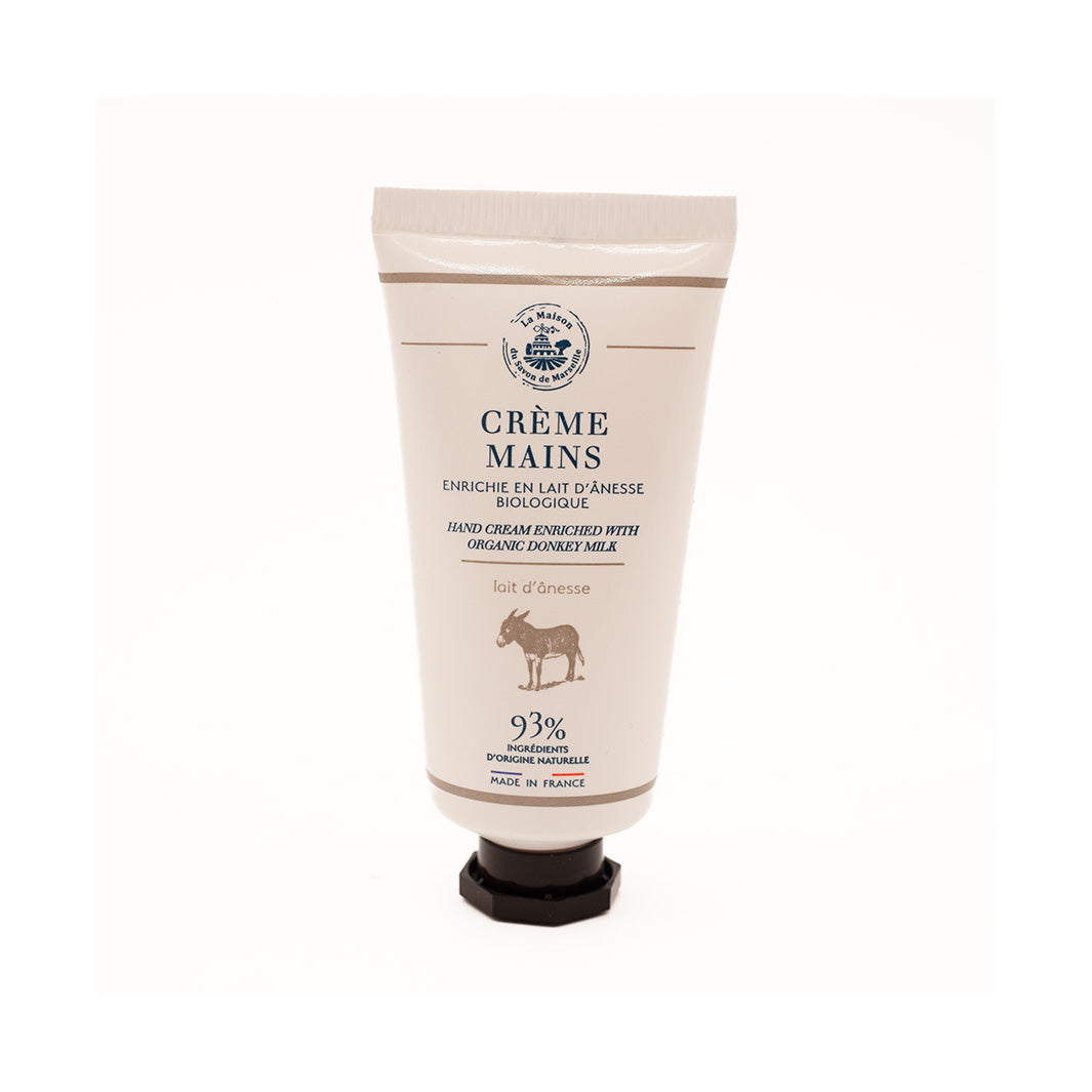 Crème mains 30ml Lait d'Ânesse | La Maison du Savon de Marseille