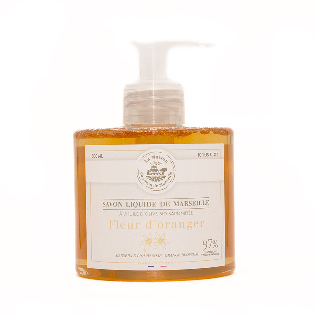 Flüssigseife aus Marseille - Orangenblüte 300ml