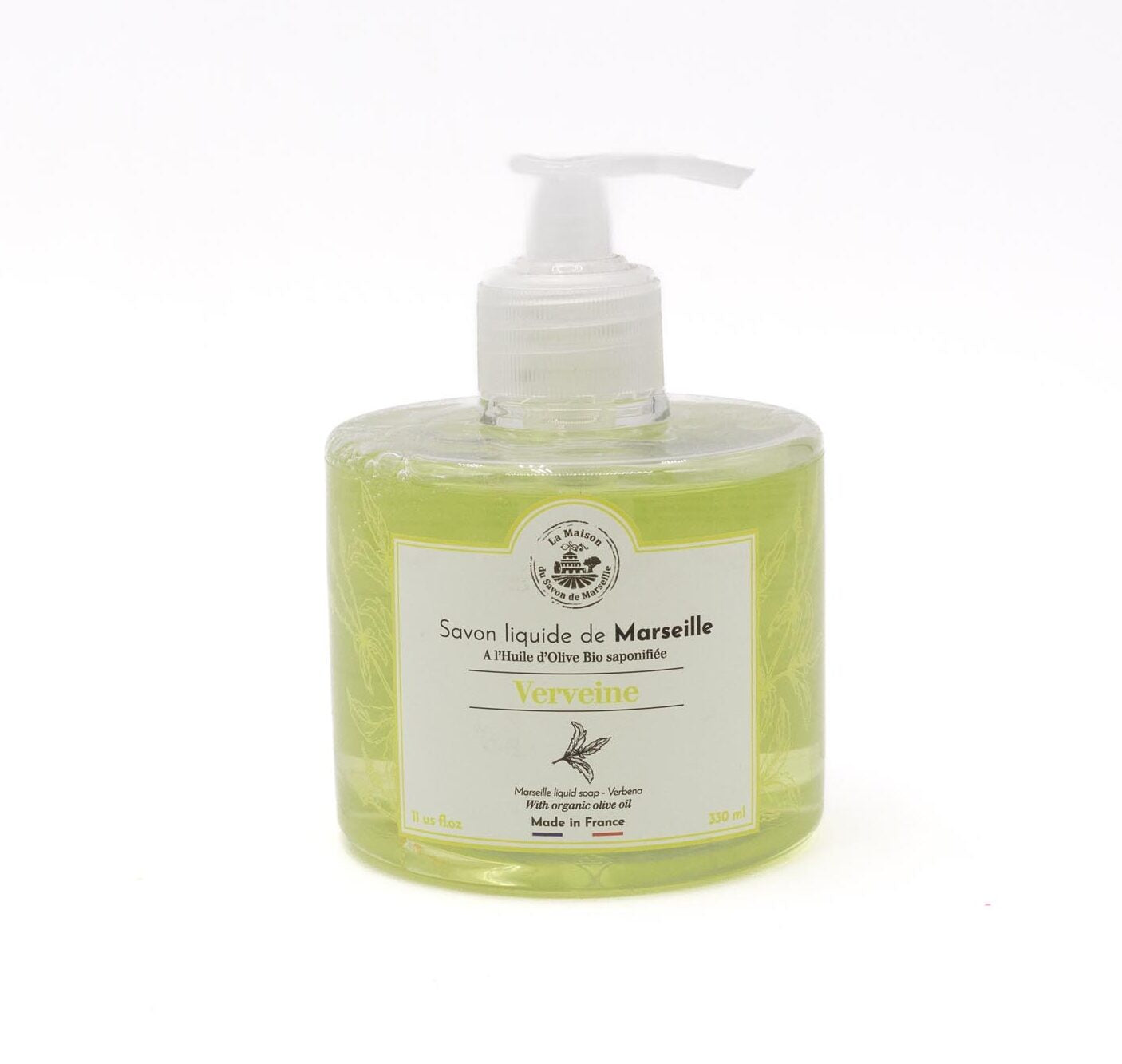 La Maison Du Savon De Marseille Flüssigseife Mit Bio-Olivenöl – 330 Ml, Natur