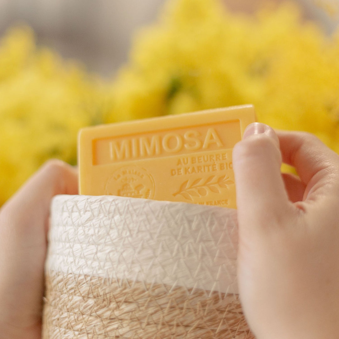 Seife mit dem Duft von Grasse