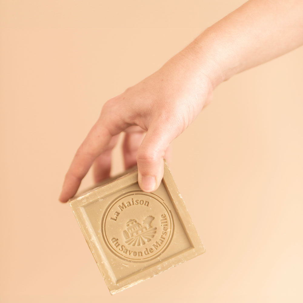 Marseille-Seife in Blockform