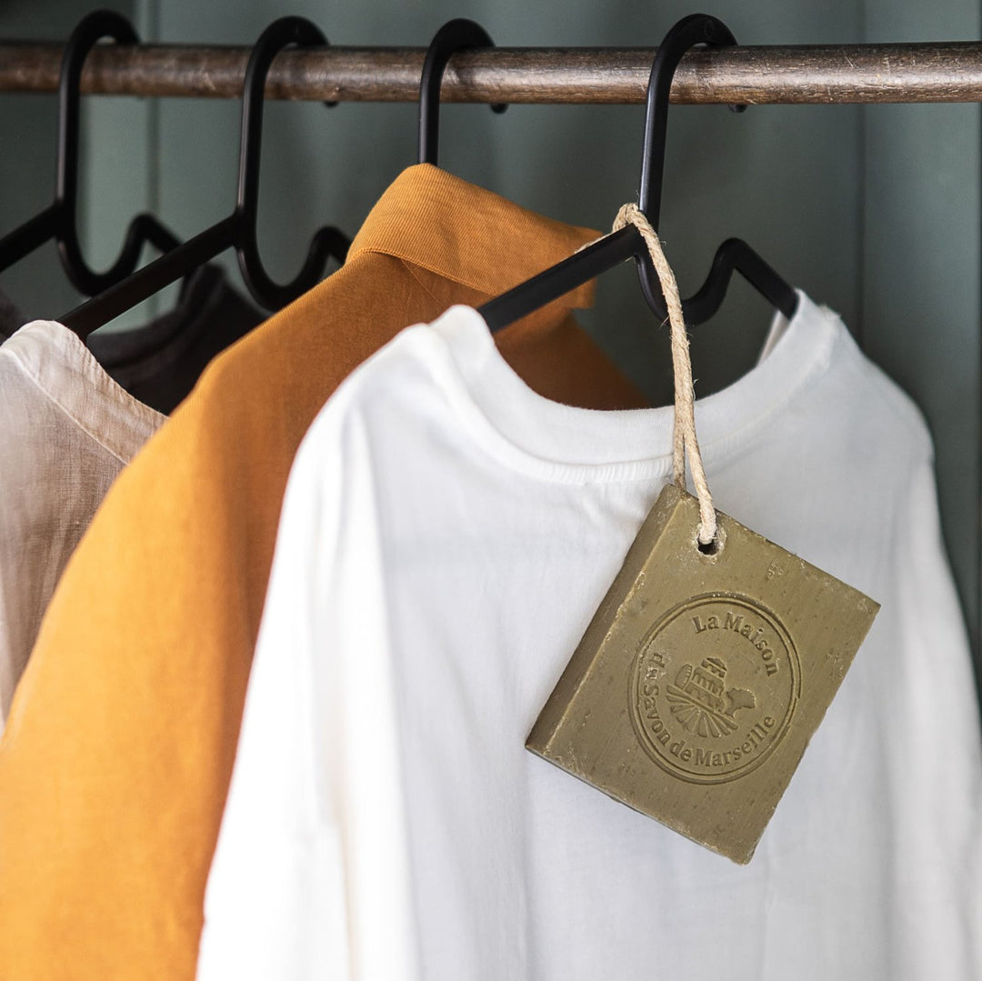 Savon de Marseille zum Parfümieren der Wäsche