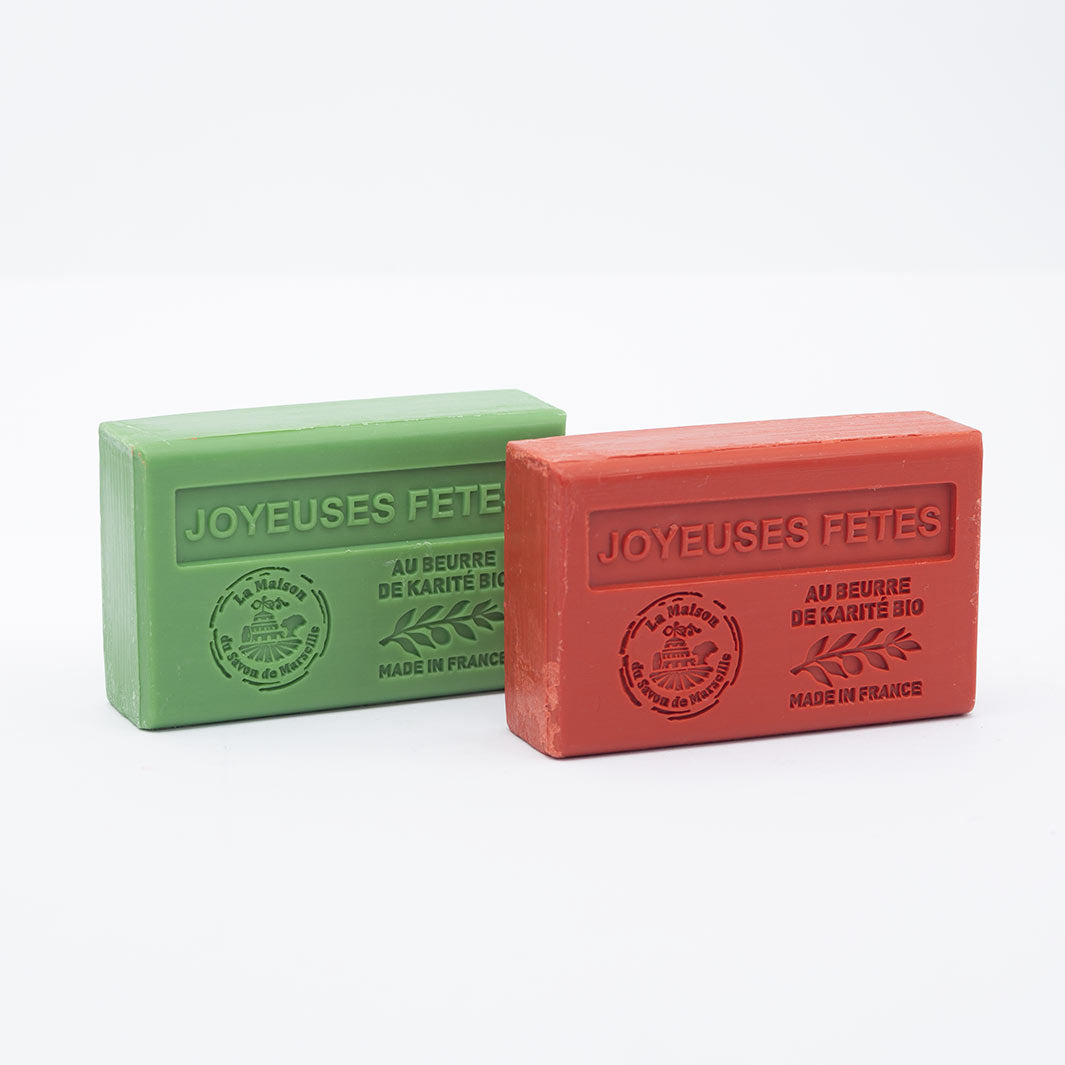 Joyeux fêtes scented solid soap - Orange cinnamon