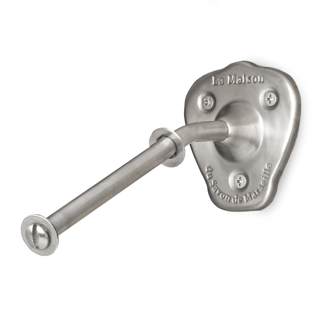 Wall-mounted soap dish - Brushed stainless steel