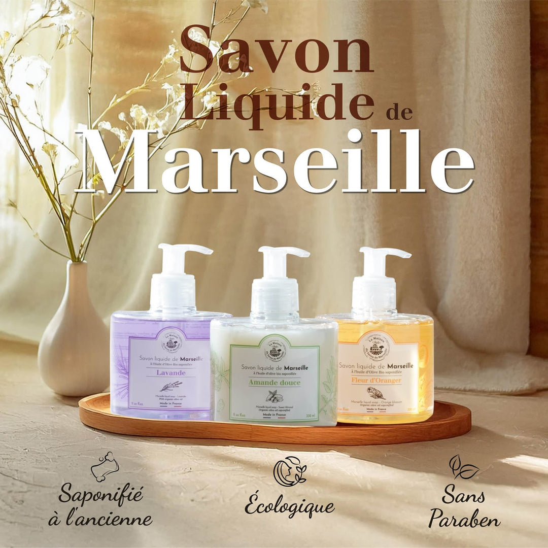 Cauldron-formulated liquid Marseille soaps