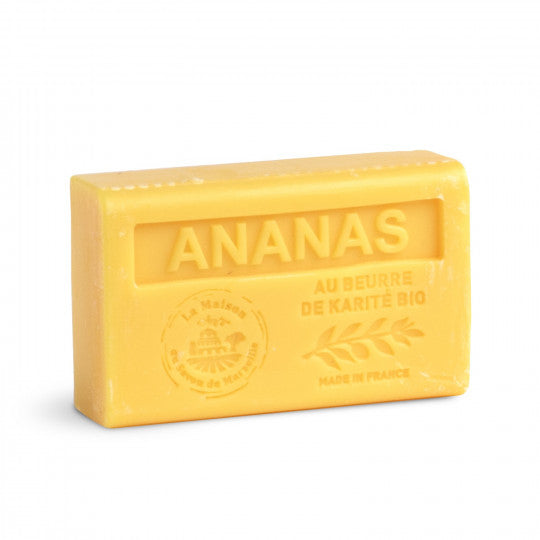 Pineapple-scented solid soap