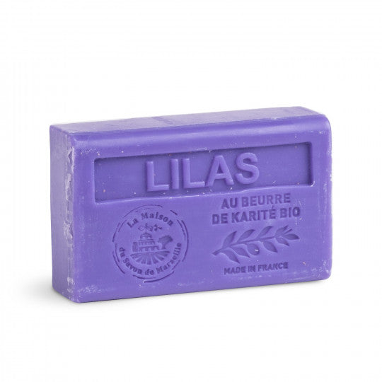 Lilac-scented solid soap