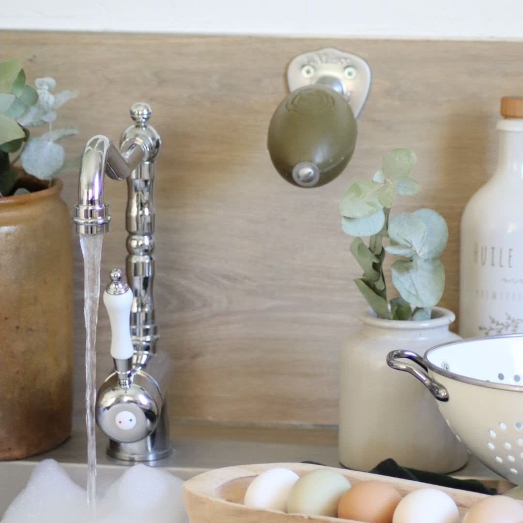 decorative wall soap holder