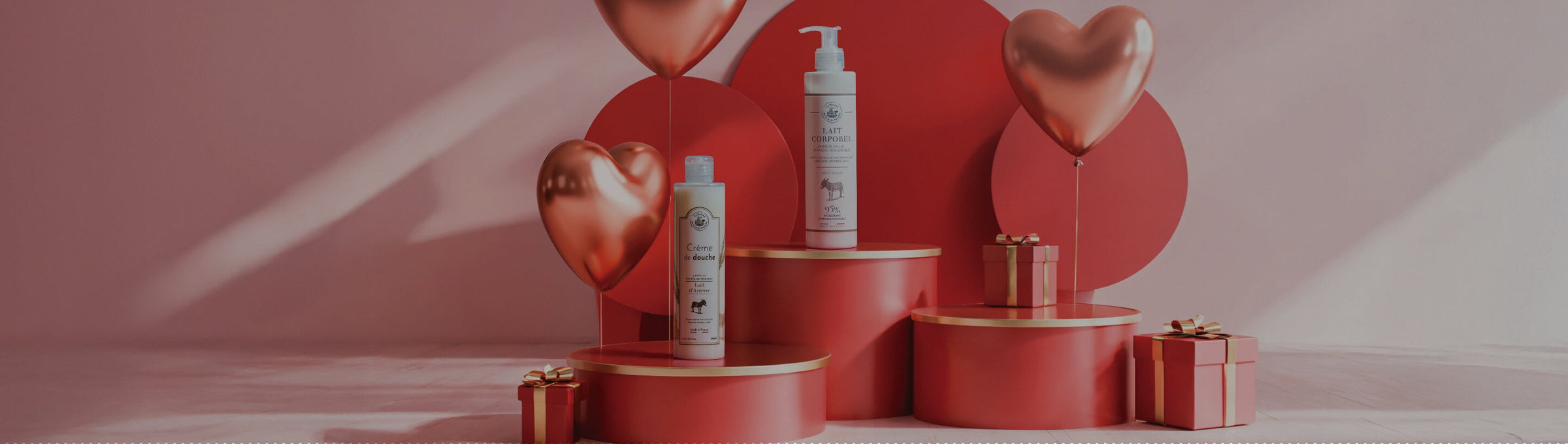 San Valentín - Regalos de leche de burra