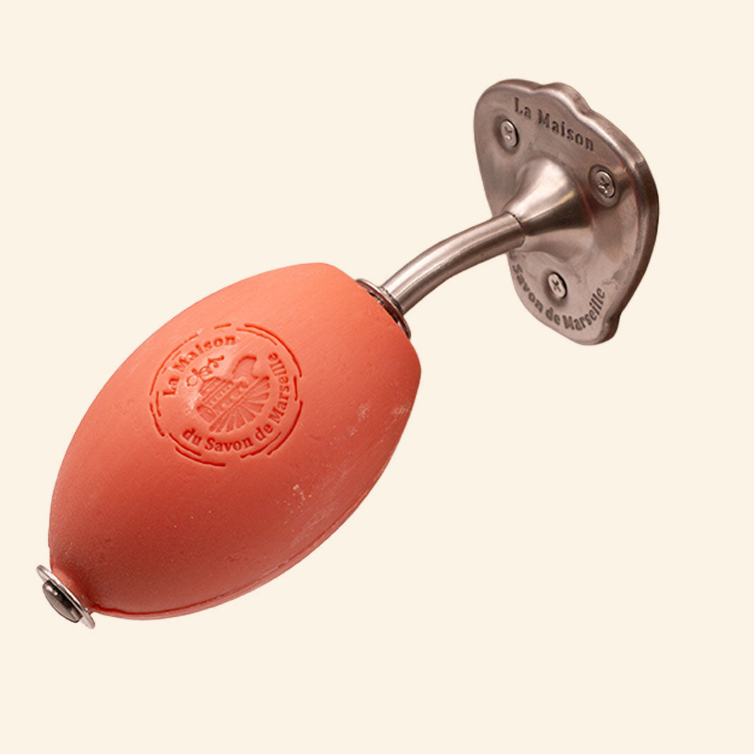 Jabonera de pared - Acero inoxidable cepillado