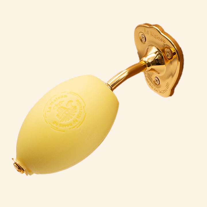 Jabonera de pared para jabón escolar - Oro