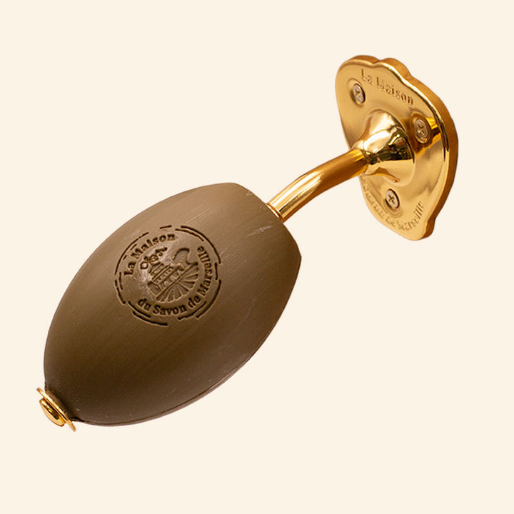 Jabonera de pared para jabón escolar - Oro