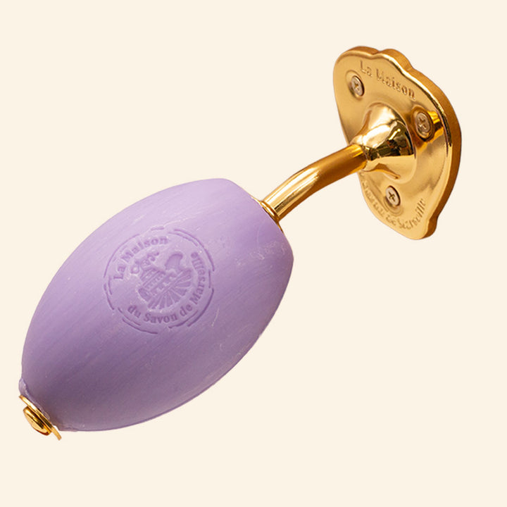 Jabonera de pared para jabón escolar - Oro