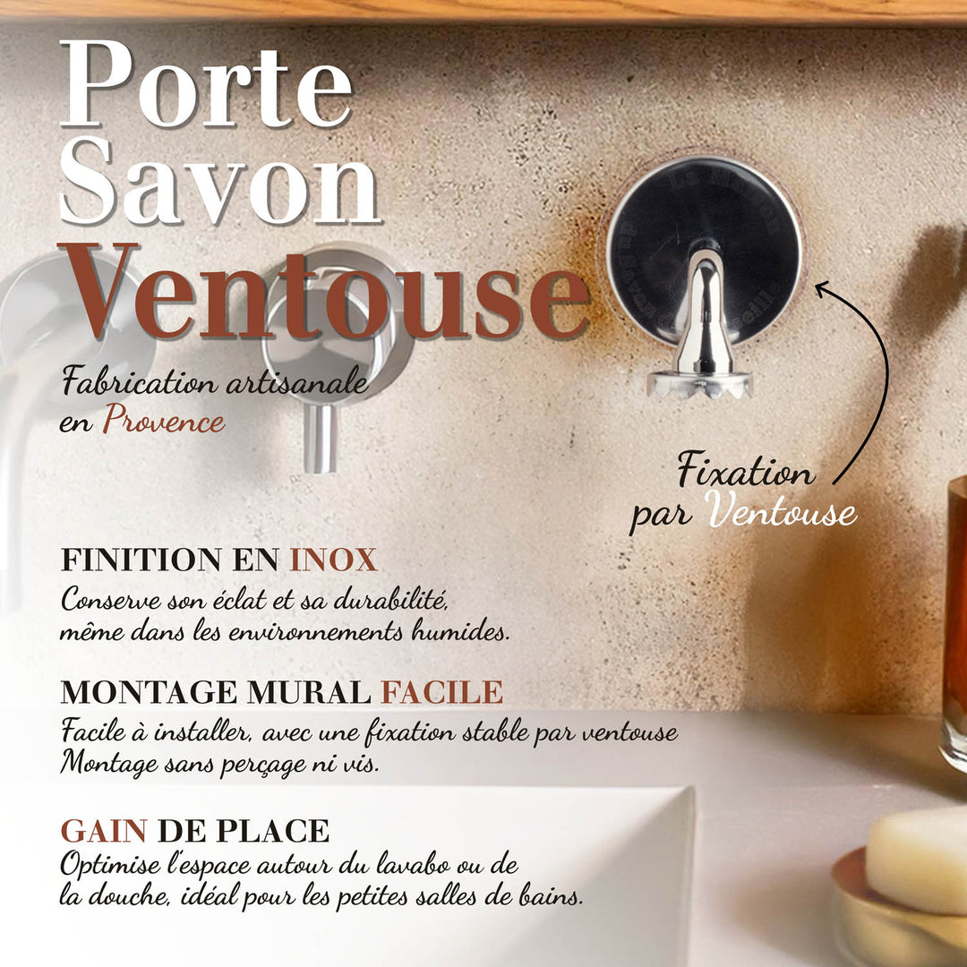 Las ventajas de una jabonera con ventosa