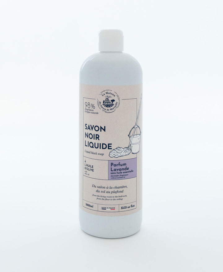 Jabón Líquido Negro Lavanda 1L - La Maison du Savon de Marseille